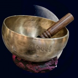 Bol Tibétain 7 métaux 1535grs Full Moon