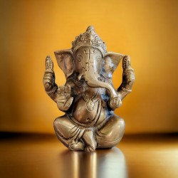 Statuette de Ganesh couleur...